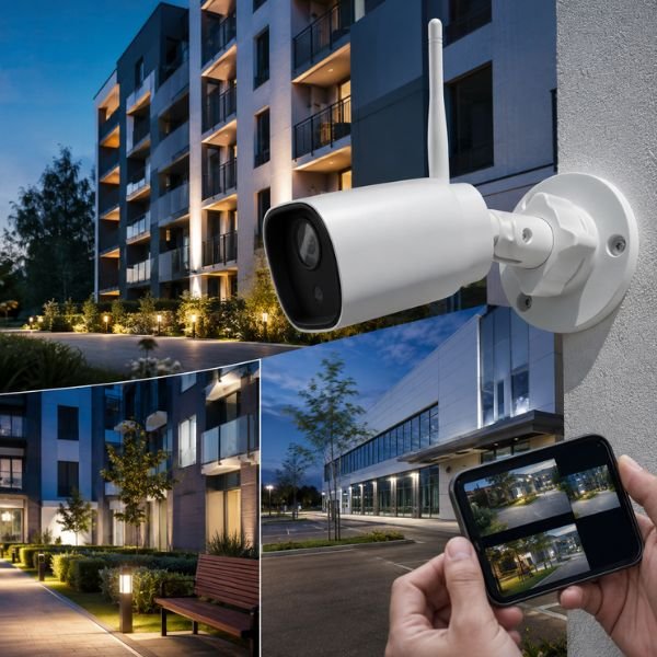 Cámaras de vigilancia para edificios