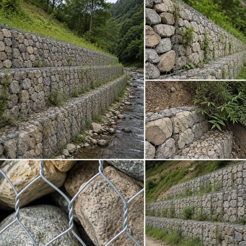 Instalación Malla Gavión